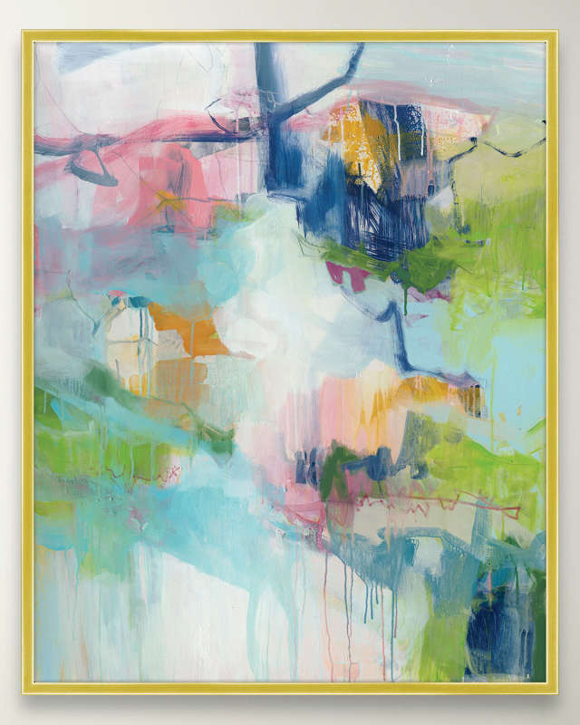 "Just Beaming 1" Framed Giclee